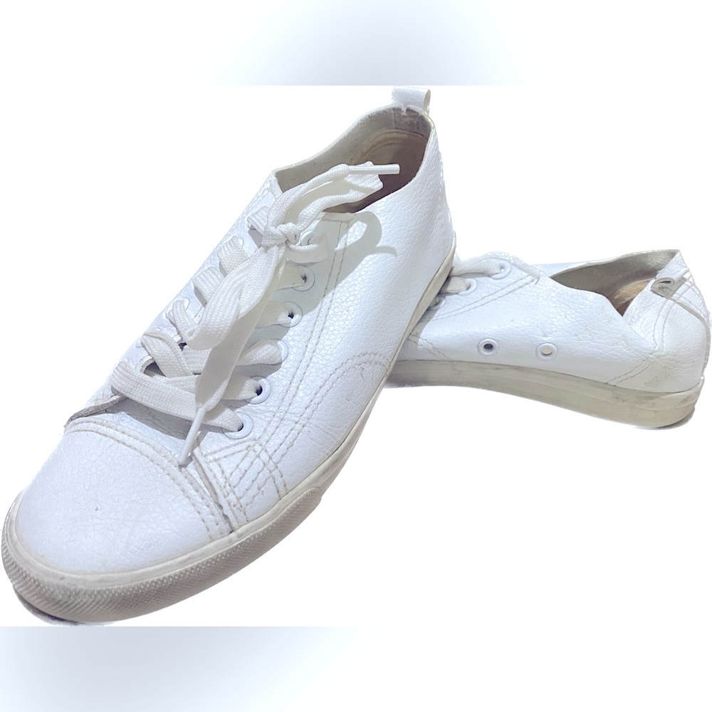 Simple white shoes